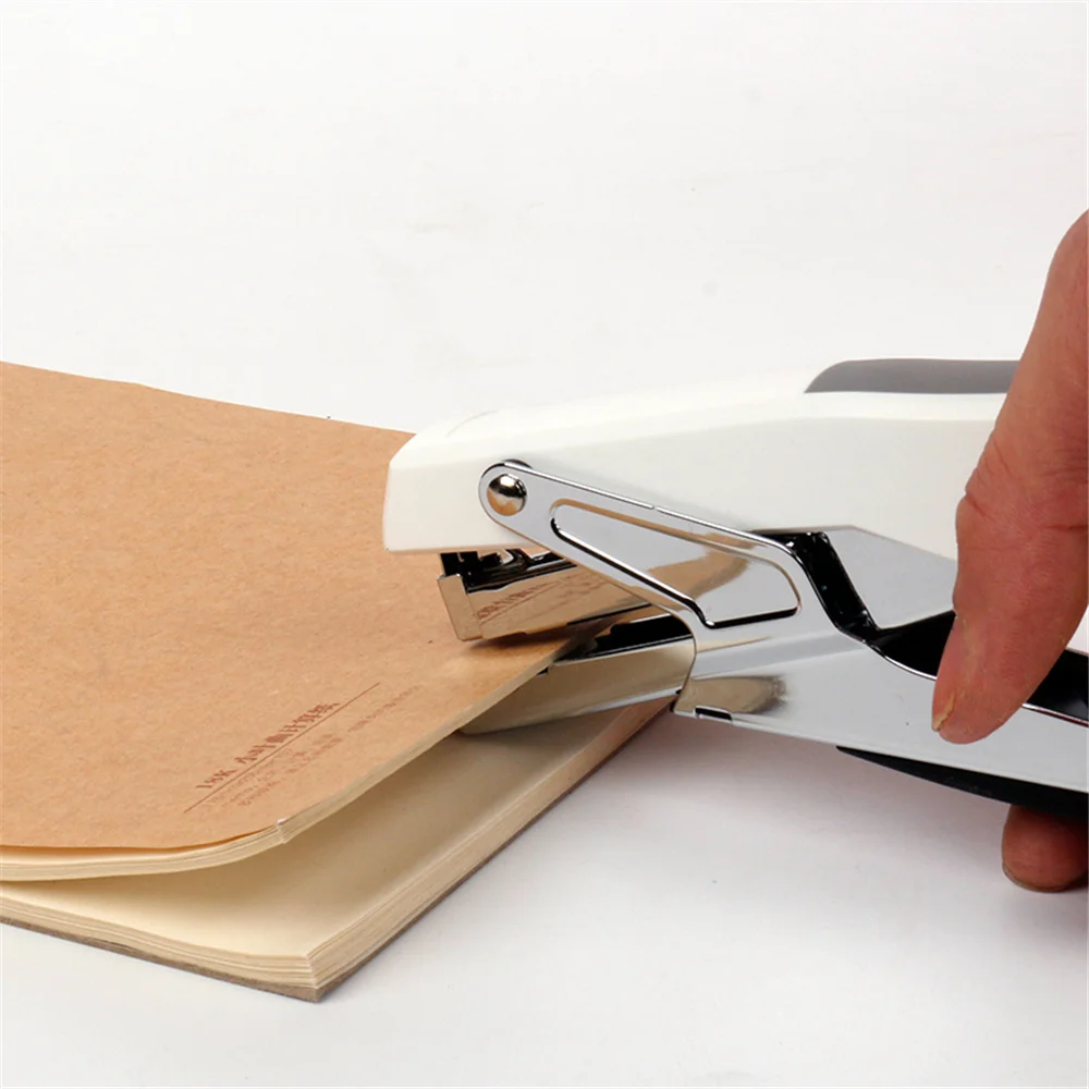 0329 Hand Plier Stapler Office School Home 25 Sheets With 1 Box