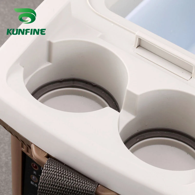 KUNFINE DC 12V24V 110-240V AC Car Refrigerator Multi-Function Fridge Compressor Vehicel Protable Refrigerator Freezer Cooler PN-06 (4)