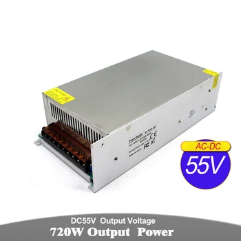 

720W 55V 13.1A Switching power supply dc Driver Transformers AC110V 220V TO DC55V SMPS for Light Stepper Motor CCTV 3D Printer