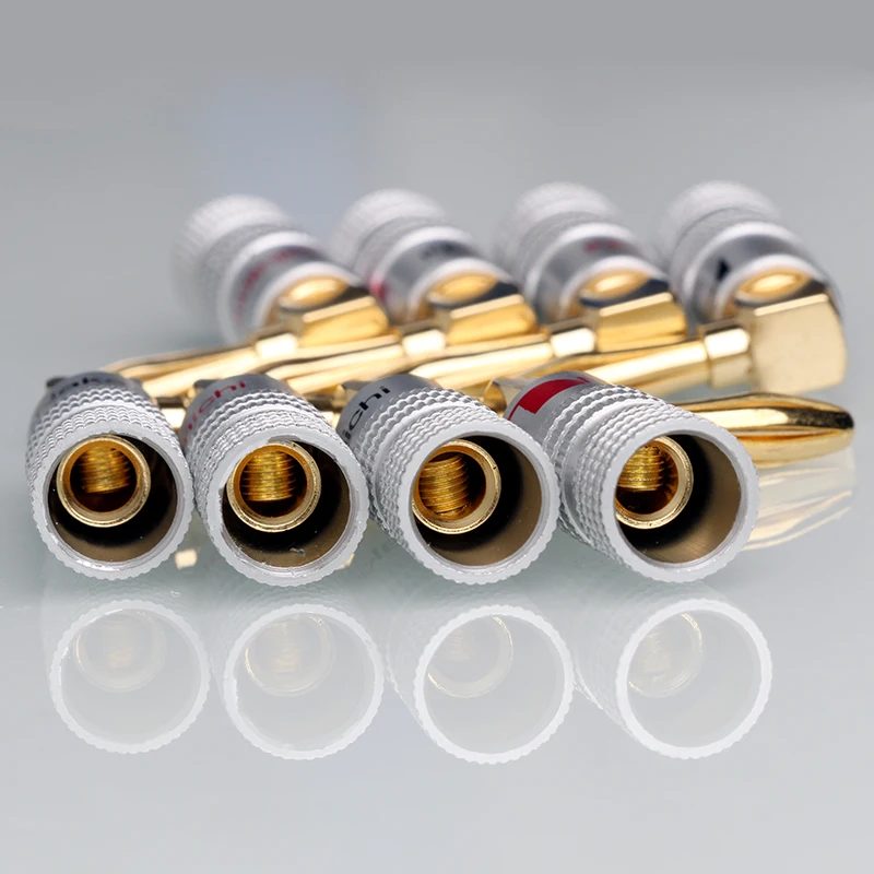 8/20 шт. 4 мм L образные вилки типа банан|l connector|adapter connectorl type |