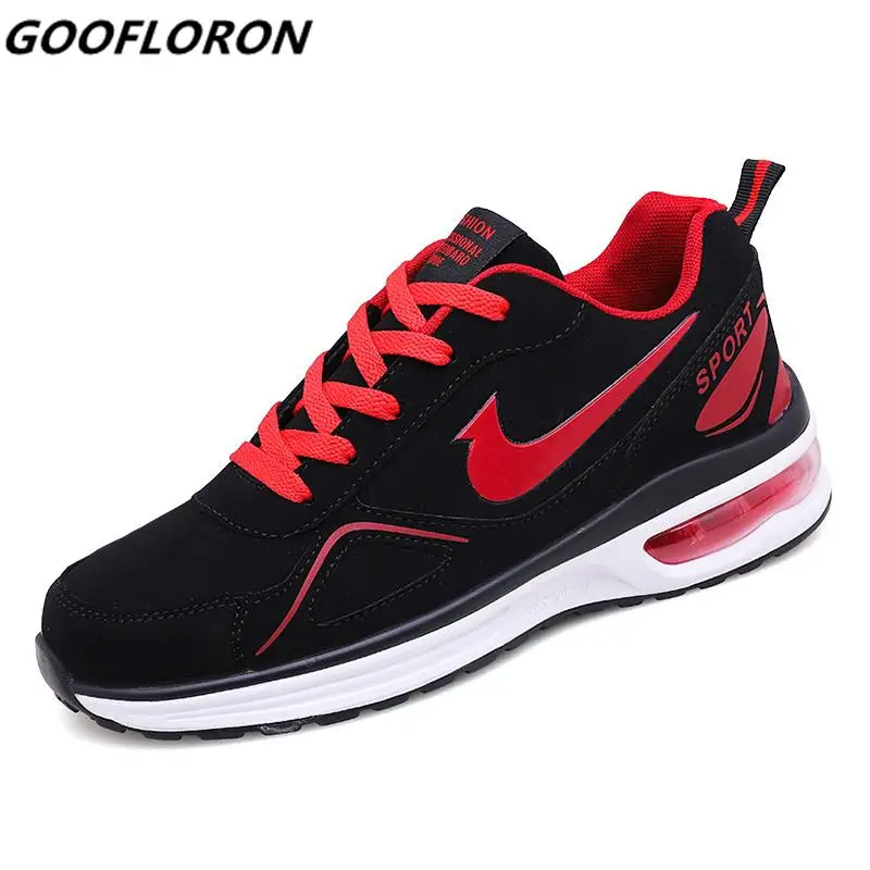 Shoes Men 2019 New PU Contrast Color Stitching Light Men's Fashion Lace Casual Non-slip Work size 36-45 |
