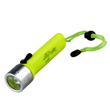 Фонарик для дайвинга на открытом воздухе, для плавания, рыбалки, портативный светодиодный, водонепроницаемый фонарик, фонарь на батарейках АА