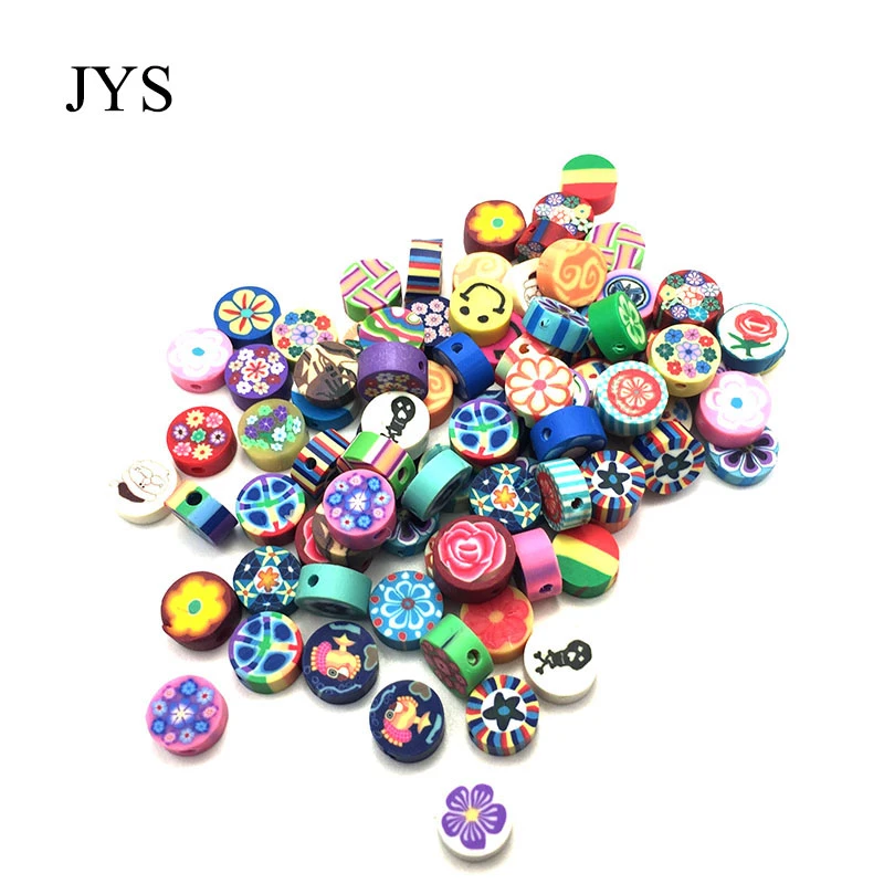 ÜCRETSIZ KARGO 10 MM 100 adet/grup KELEBEK FIMO BONCUK POLIMER kil boncuklar KARıŞıK RENK DIY TAKı|clay beads|polymer clay beadsbeads mix - AliExpress