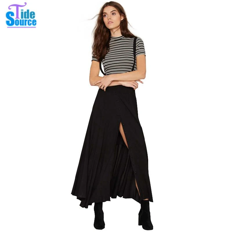 western style maxi skirts