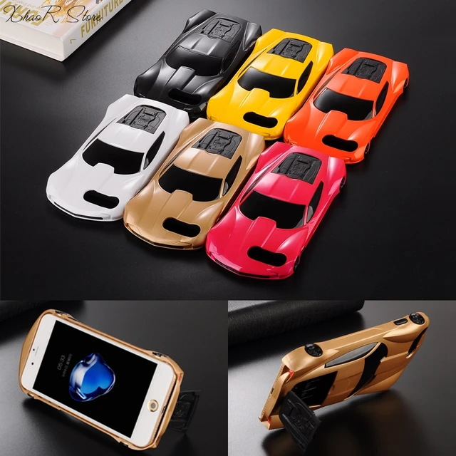 2017 New 3D Fashion Cool luxury sports car phone cases for iphone 6 6s Plus classic hard cell