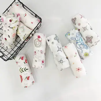 Kids Muslin Swaddling Blankets Multifunctional Baby Blanket Receiving Blankets Newborn Batch Towel Cotton Soft Baby Envelope receiving blankets 4pcs lot cotton flannel newborn baby blankets cotton blanket throws baby blanket grasping carpe 76 x 76cm