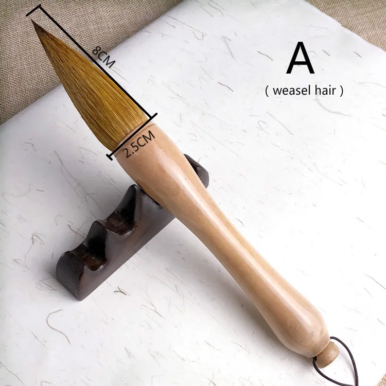 Очень Большая профессиональная Китайская традиционная кисть в форме хоппера, кисть для пейзажной живописи, каллиграфии, ручка для каллиграфии