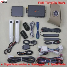 Car auto keyless entry push start with smart handle unlock remote start alarm system for toyota RAV4