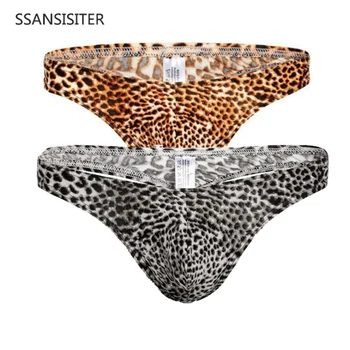 

2PCS/Lots Sexy Men Boxer Leopard Soft Breathable Underwear Male Comfortable Panties Underpants Boxer Shorts Homme For Men Boxers