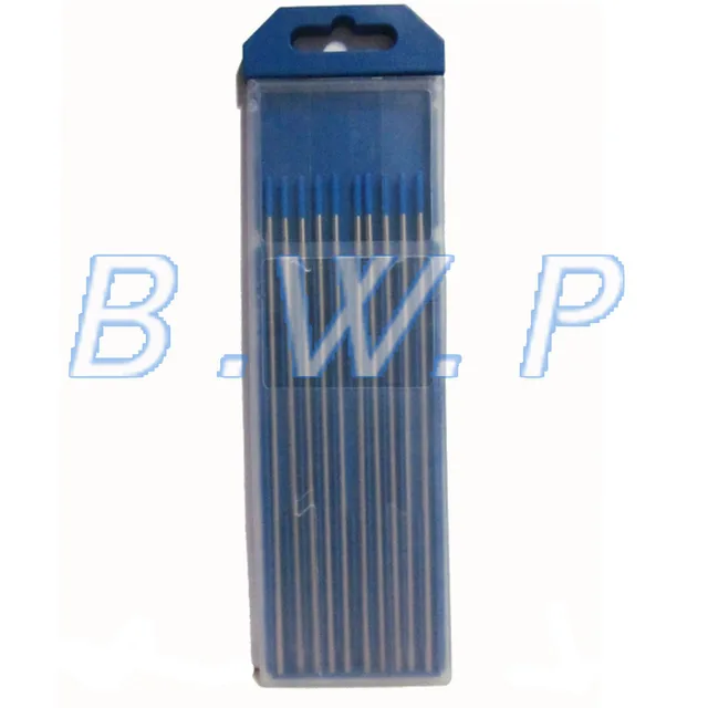 24150mm 3326 Blue Tip Wl20 20 Lanthanated Tig Tungsten Electrodes Rods For Dcac Tig Welding Machine 10pcs In Welding Rods From Tools On