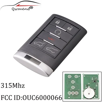 

6Buttons Replacement Remote Car Suv Key Fob for Cadillac Escalade ESV EXT 2007-2014 For Cadillac OUC6000066 Car key 315Mhz