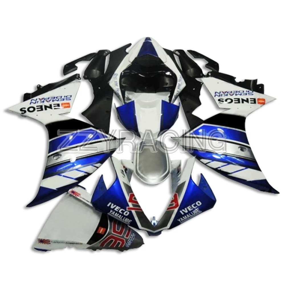 

Injection Fairings for Yamaha YZF R1 2009 - 2014 Panels ABS Plastic Panels YZF1000 R1 Complete Fairings Black Blue Frames Kit