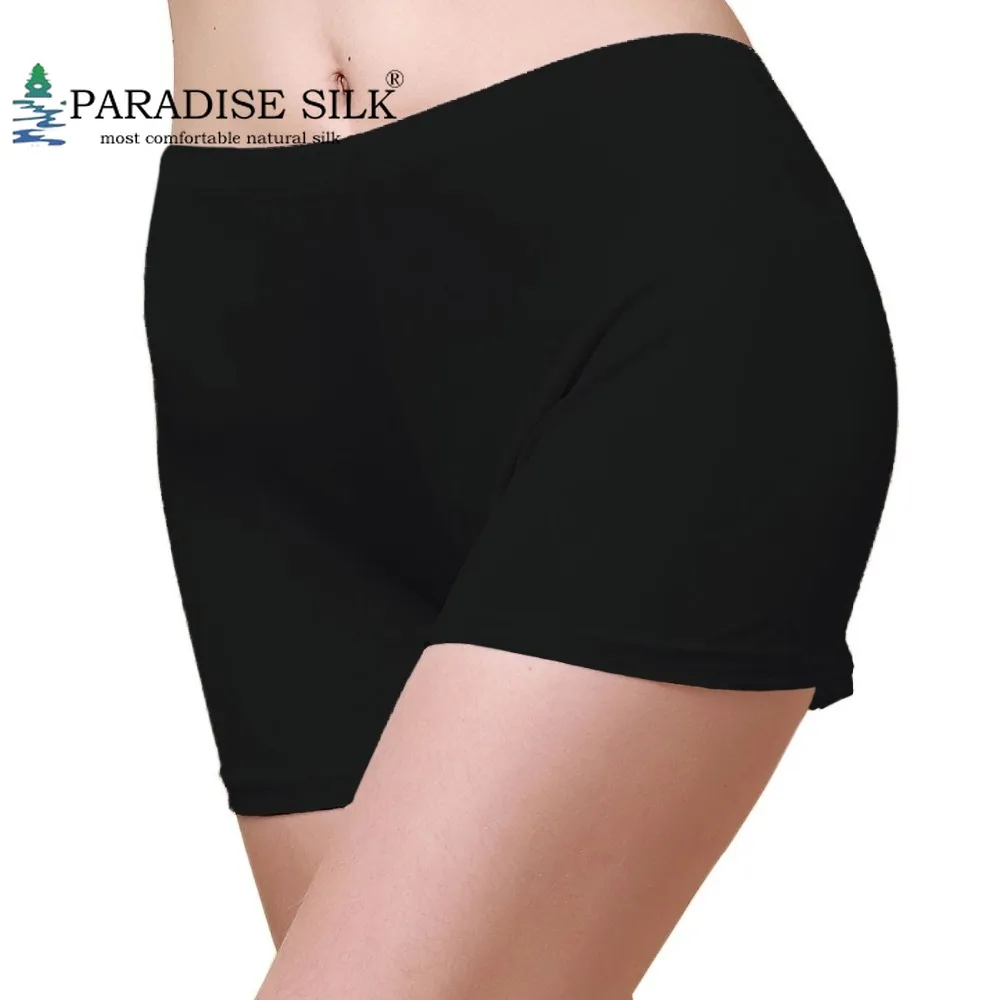 

Women's Boyshorts Underwear 100% Pure Silk Knit Panties Medium Thickness Briefs Size L XL XXL