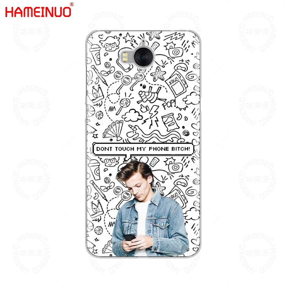 HAMEINUO One Direction 1d Louis Tomlinson cell phone Cover Case for huawei honor 3C 4X 4C 5C 5X 6 7 Y3 Y6 Y5 2 II Y560 Y7 2017