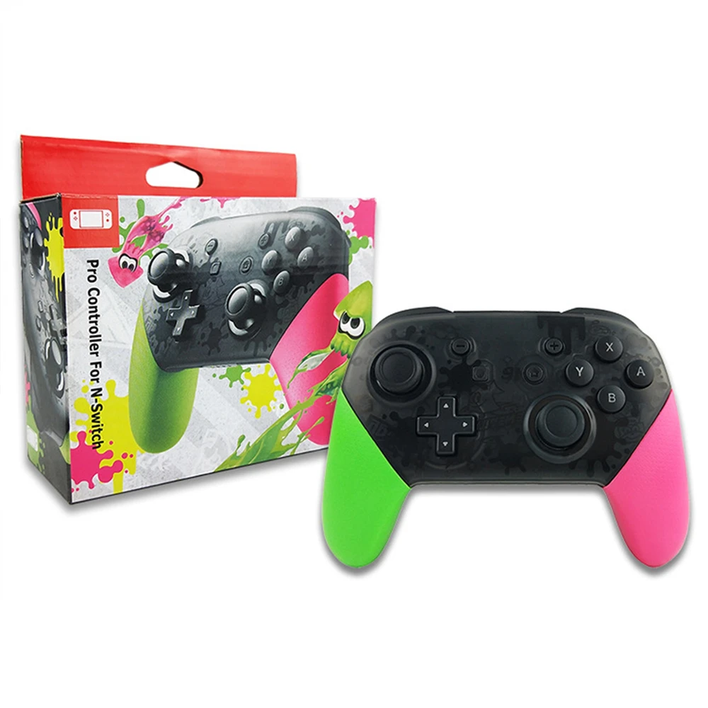 

Wireless Bluetooth Controller Gamepad Joystick for Nintendo Switch Pro Host with Screen Vibration Function