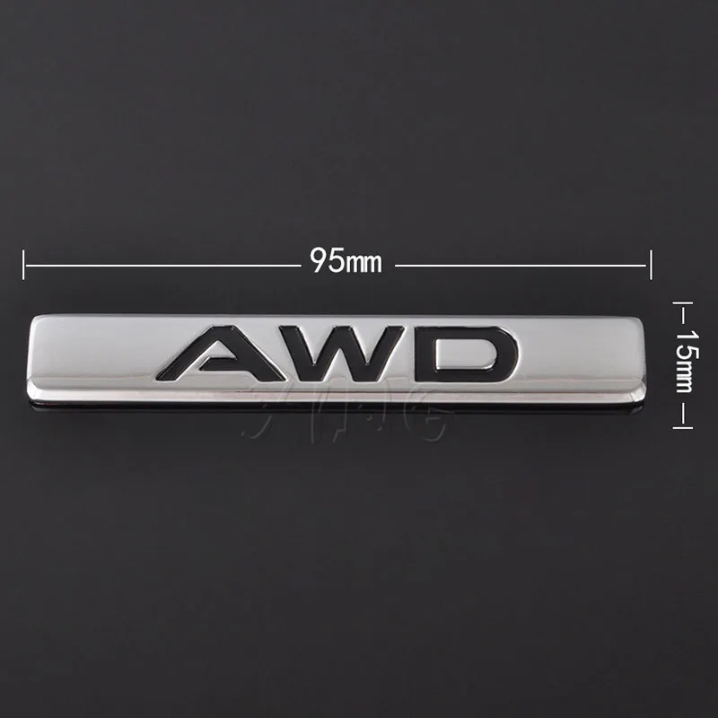 Автомобильный стикер эмблема значок наклейка для AWD BMW Mercedes Audi Ford Volkswagen VW Nissan Honda 4X4 4WD полный привод внедорожник автомобильный Стайлинг