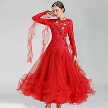 New Sexy Women Modern Dance Skirt Dress Ballroom Waltz Tango Dance Wear Jazz/Tango Dresses for Ballroom Dancing Standard