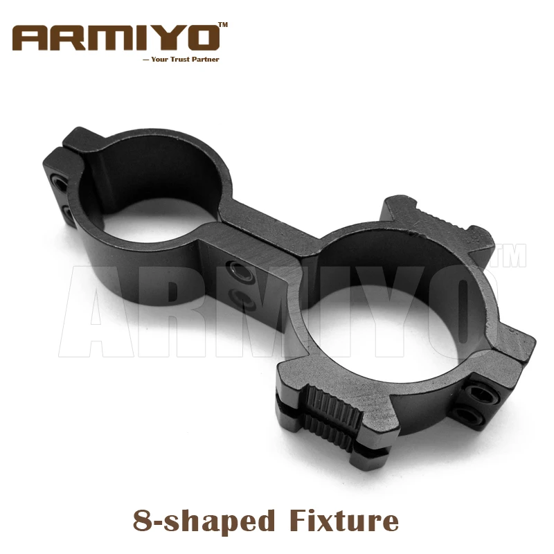 Armiyo 8-shaped 2в1 цельное двойное отверстие 25,4 мм+ 30 мм/25,4 мм+ 25,4 мм крепление прицел стойка зажим для охоты стрельбы