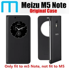 M5 примечание чехол оригинал 100% от meizu meizu компания смарт режим сна/пробуждение флип дело чехол для meizu m3 примечание на основе 5.5 inch