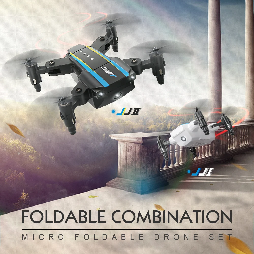 

JJRC H345 Mini Drone Foldable RC Quadcopter Altitude Hold headless RC Helicopter WiFi FPV Micro Pocket Drone