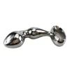 260g Dia 32mm Njoy Prostate Fun G-spot toy Chrome Plated Metal Anal Hook Butt Plug Worx Luv Plug Adult Sex Massager Products 1