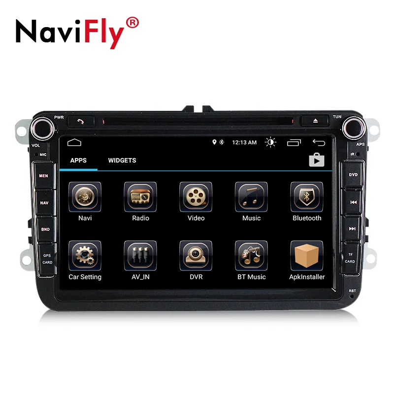 Clearance Android 9.0 quad core 1024*600 car dvd player for skoda VWPOLO GOLF 5 6 PASSAT CC TIGUAN TOURAN Fabia Caddy free shipping 1