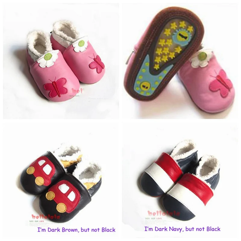 Розничная ; Теплая Флисовая кожаная детская обувь ручной работы; детские первые ходунки для мальчиков и девочек; детская обувь; Товары для новорожденных младенцев