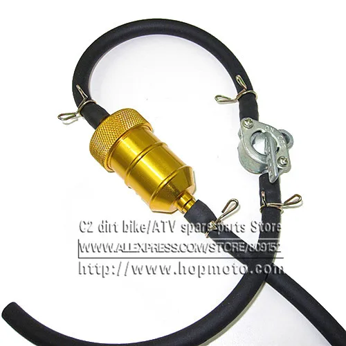 

Aluminum Fuel filter Fuel Taps Clamp hose kit for motorcycle dirt bike Pit bike scooter General Oil filter Petcock Tank switch