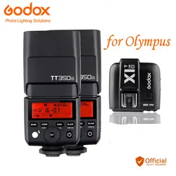 2 * Godox Мини Вспышка TT350O Камера флэш-памяти 2,4G ttl HSS GN36 + передатчик для Olympus E-M10 E-M5 II E-M1 E-PL8 E-PL7 E-PL6 PEN-F