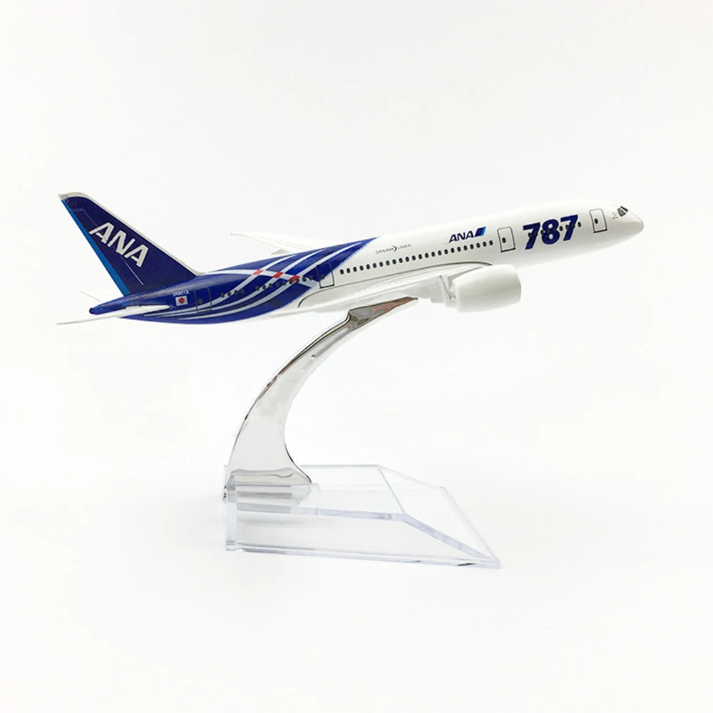 1/400 весы самолет Boeing 787 Ана Япония все Nippon Airways 16 см сплав B787 модель игрушечные лошадки для детей подарок коллекции