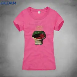 Рубашка Для женщин футболка веб-сайтов Gildan экипажа шеи с коротким рукавом Рождественский Uriah Heep демоны и Wizards рубашка для леди