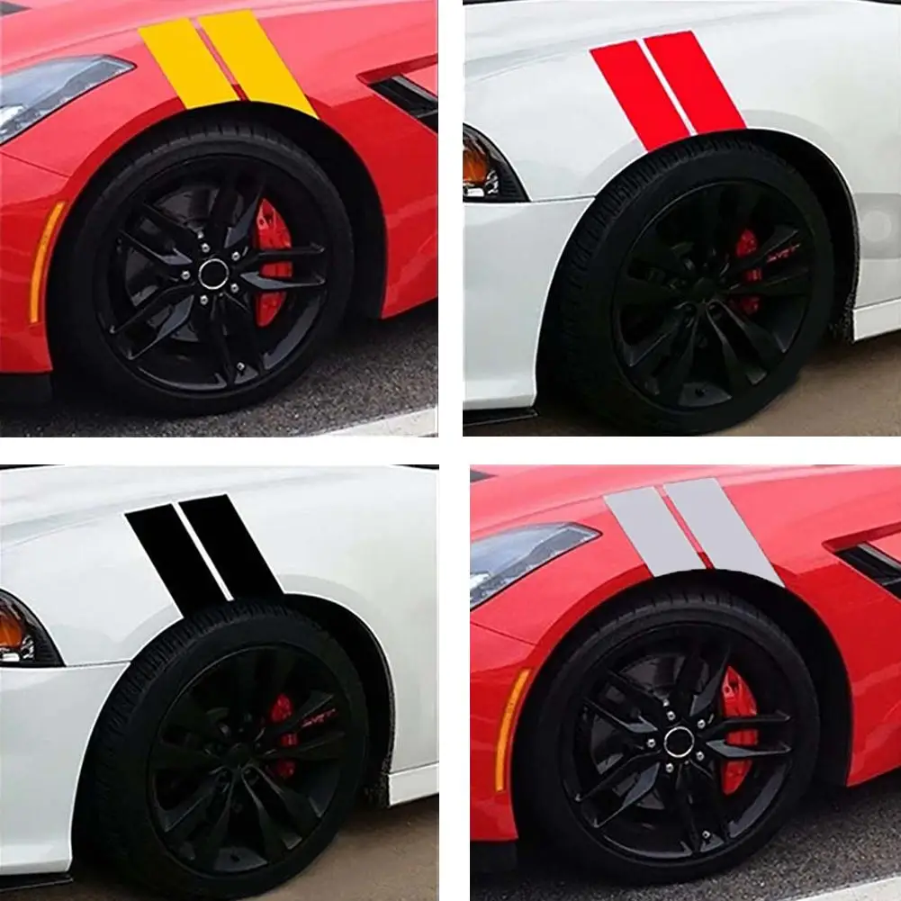 

Sporty Stripe Reflective Auto Car SUV Vehicle Body Mudguard Decal Sticker Decor