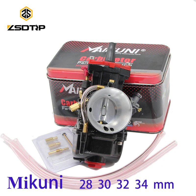 ZSDTRP 21 24 26 28 30 32 34 mm universal Mikuni Maikuni carburetor parts Scooters with power jet motorcycle ATV 