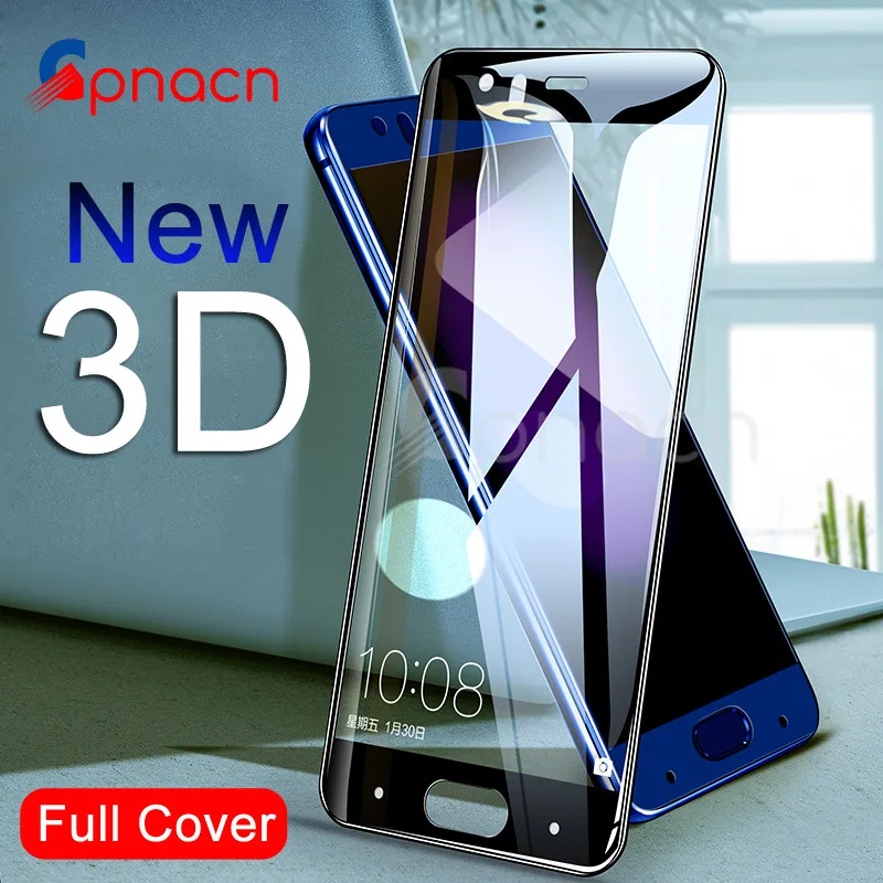 9H полное покрытие закаленное стекло для Huawei Honor 9 Lite 8 10 V10 Защита экрана V9 защитная