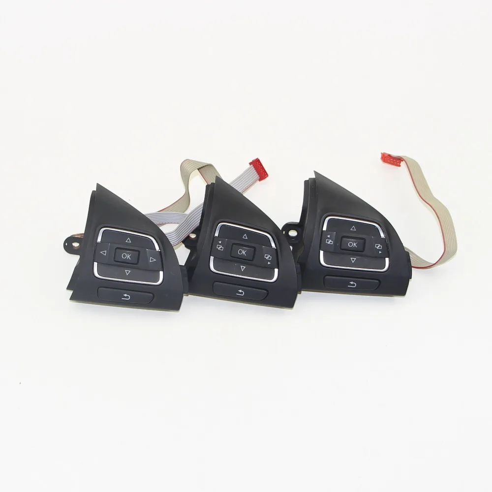 3 шт VW 5C0959538B руль многофункциональную кнопку залить Touran Golf Jetta MK6 Tiguan EOS CC Caddy