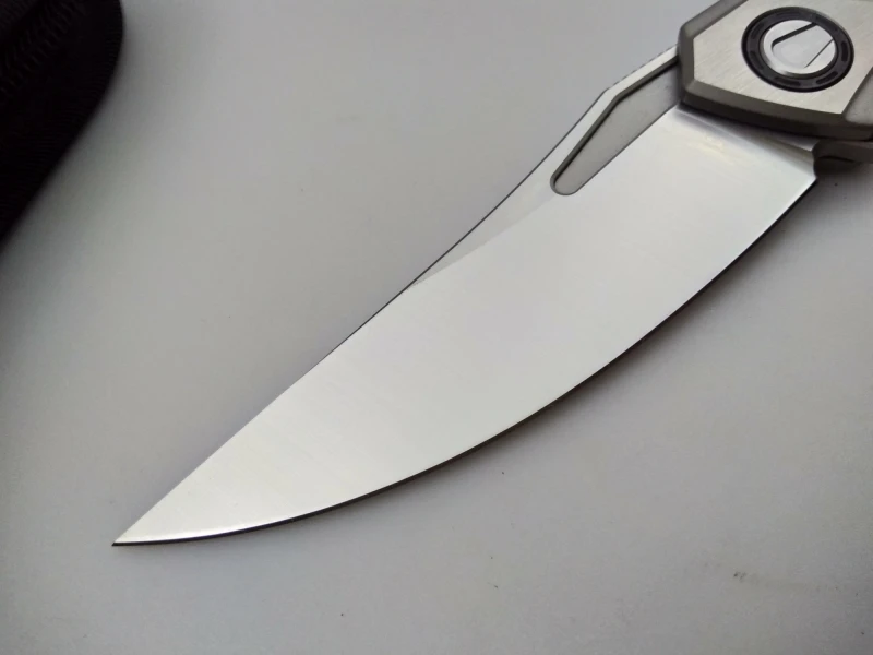 KESIWO folding knife S35VN blade titanium handle pocket camping survival hunting knives flipper CNC