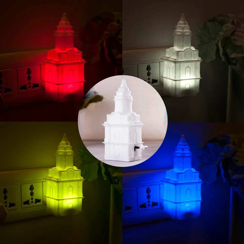 

New 7 Color Change Night Light Auto LED Lamp Romantic Colorful Home Decor Led Night Light Home Decor Creative Gift Decor