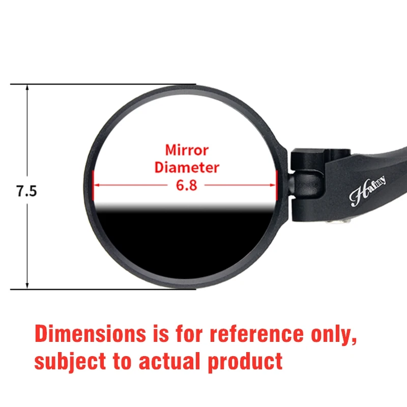 Hafny гибкое Велосипедное Зеркало заднего вида горная дорога регулируемое Велосипедное Зеркало заднего вида для велосипедов аксессуары Задние Зеркала