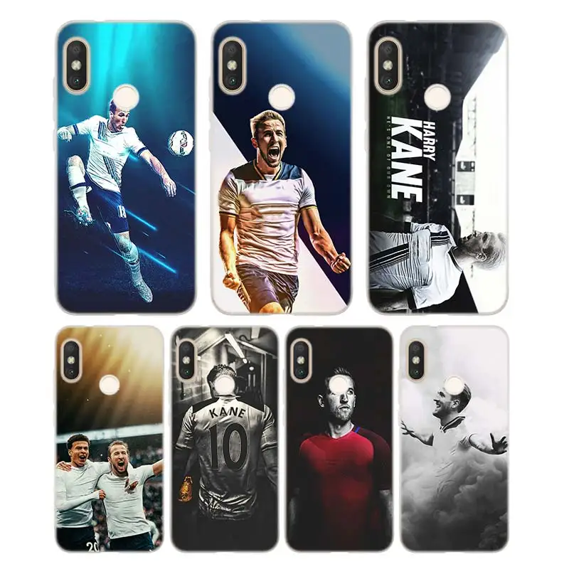 

Silicone Phone Case Football Harry Kane for Xiaomi Redmi S2 Note 4 4X 5 5Pro 5A Plus 6 6A Pro 7 Case Cover