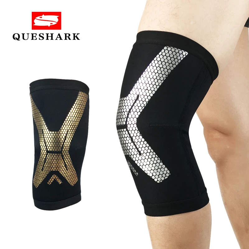 

1PCS Basketball Volleyball Sport Knee Pad Fitness Running Knee Braces Elastic EVA Gasket Pads Leg Sleeve Knee Support