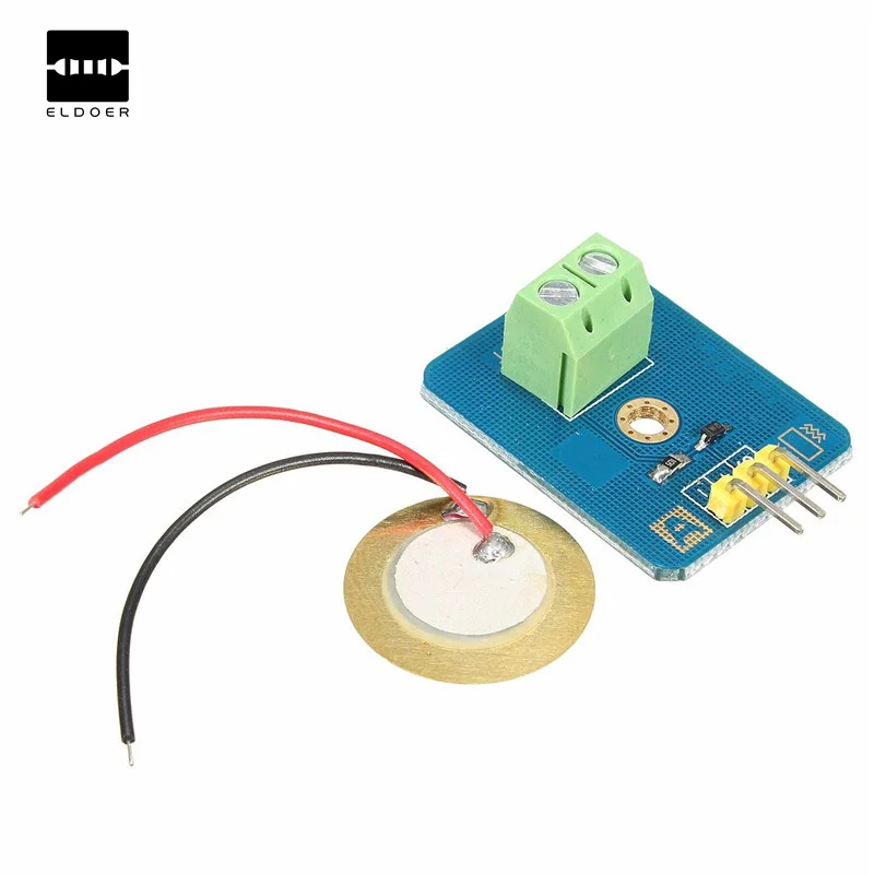 1pc Ceramic Piezo Vibration Sensor Analog Output Electronic Components