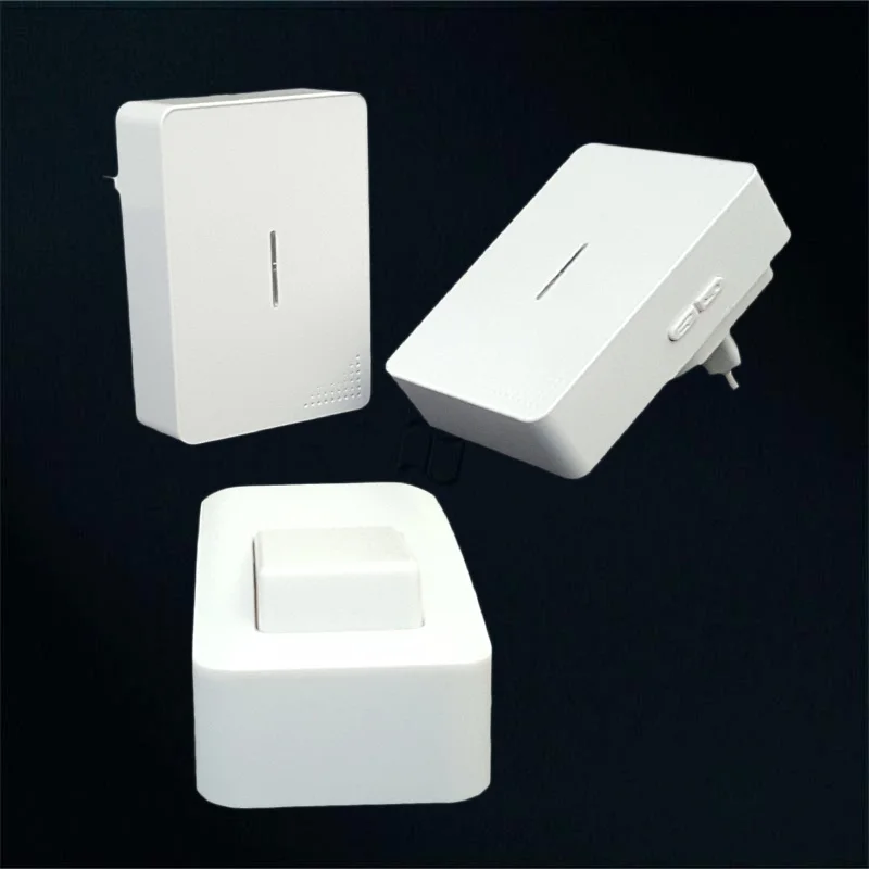 Details about   Outdoor Wireless Doorbell Waterproof Cordless Button And Reciever N24 120M Range