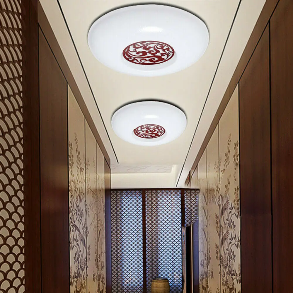 

Chinese LED Ceiling Panel Light Round Lamp Living Room Bedroom Fixture 18W