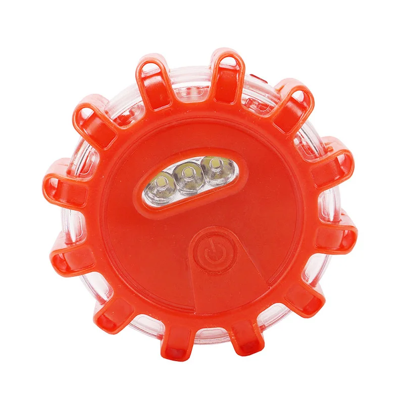 Портативный 15LED круглый Рабочий фонарь, стробоскоп Предупреждение льный светильник, запчасти для Маяка