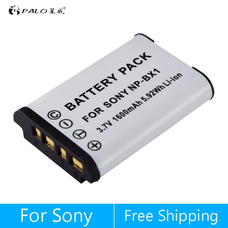 Горячая продажа 1 шт. 1600 мАч NP BX1 Аккумулятор для Sony DSC RX1 RX100 M3 M2 RX1R GWP88 PJ240E AS15 WX350 WX300