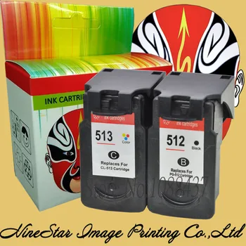 

Ink For Canon Pixma MP270 270 MP272 MP280 MP282 ink Printer PG512 CL513 Black and Colour NS01