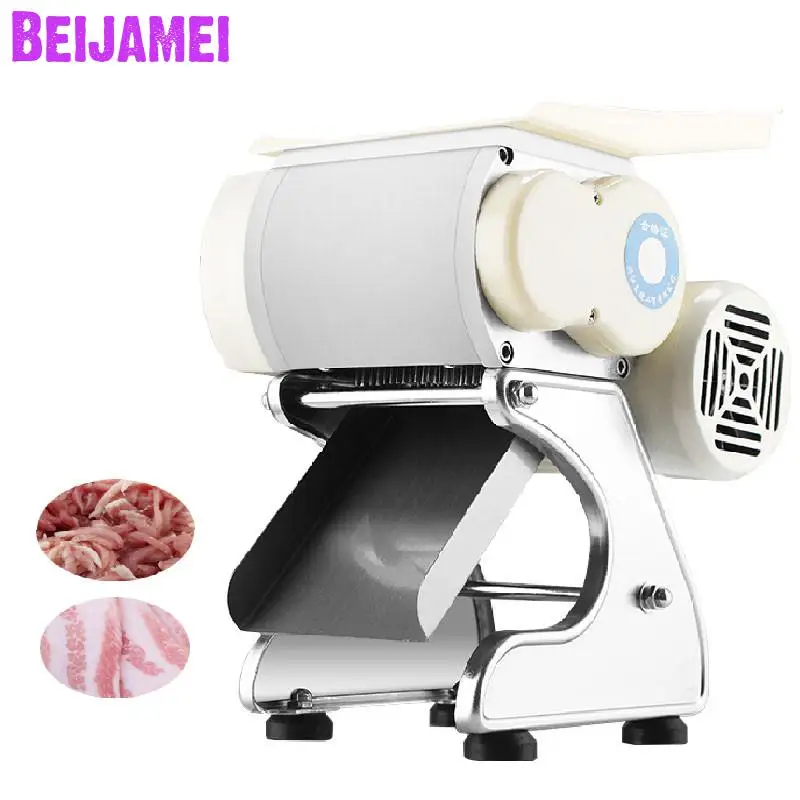  BEIJAMEI Restaurant Commercial Kitchen Meat Slicer Machine Automatic Meat Cutting Machine Fresh Mea - 32898608575