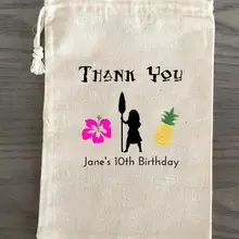 Пользовательский Гавайский день рождения Свадебный набор от похмелья подарок Добро пожаловать сумки девичник прием гостей в доме невесты подарочная сумка