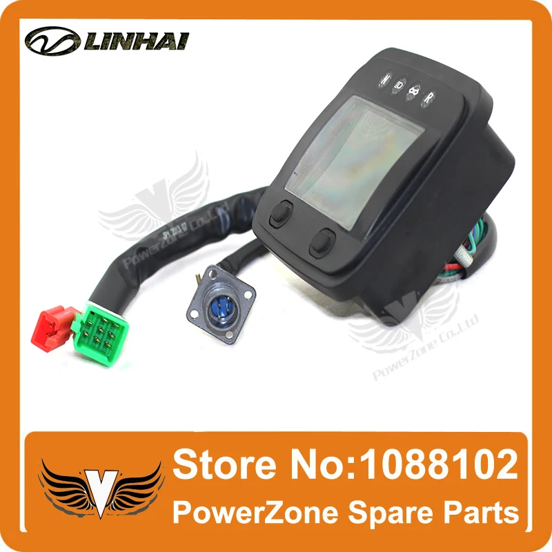  LINHAI CUV 300cc 400cc Parts Digital Speedometer Led Odometer Euro Standard Free Shipping - 2030415738