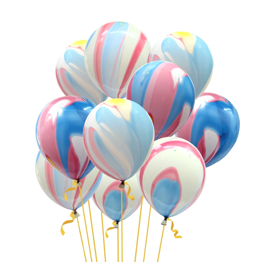colorful agate balloon